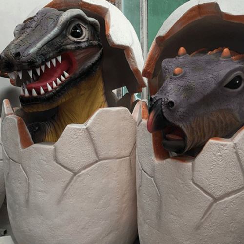 Telur Dinosaur Animatronic