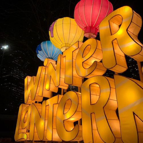 Winter Land Chinese Lanter Show For Exhibits