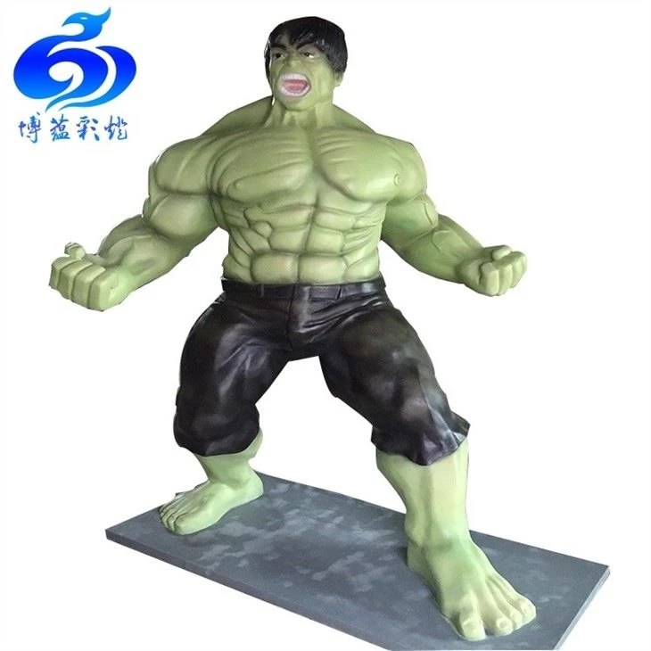 Park Decoration Resin Cartoon Movie Fiberglass Life Size Statue