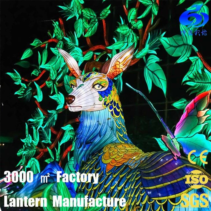 chinese deer lantern