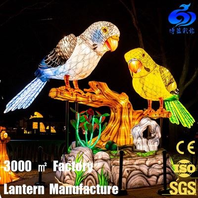 Festival Lentera Tahun Baru Cina Sutera Fabrik Hiasan Luaran